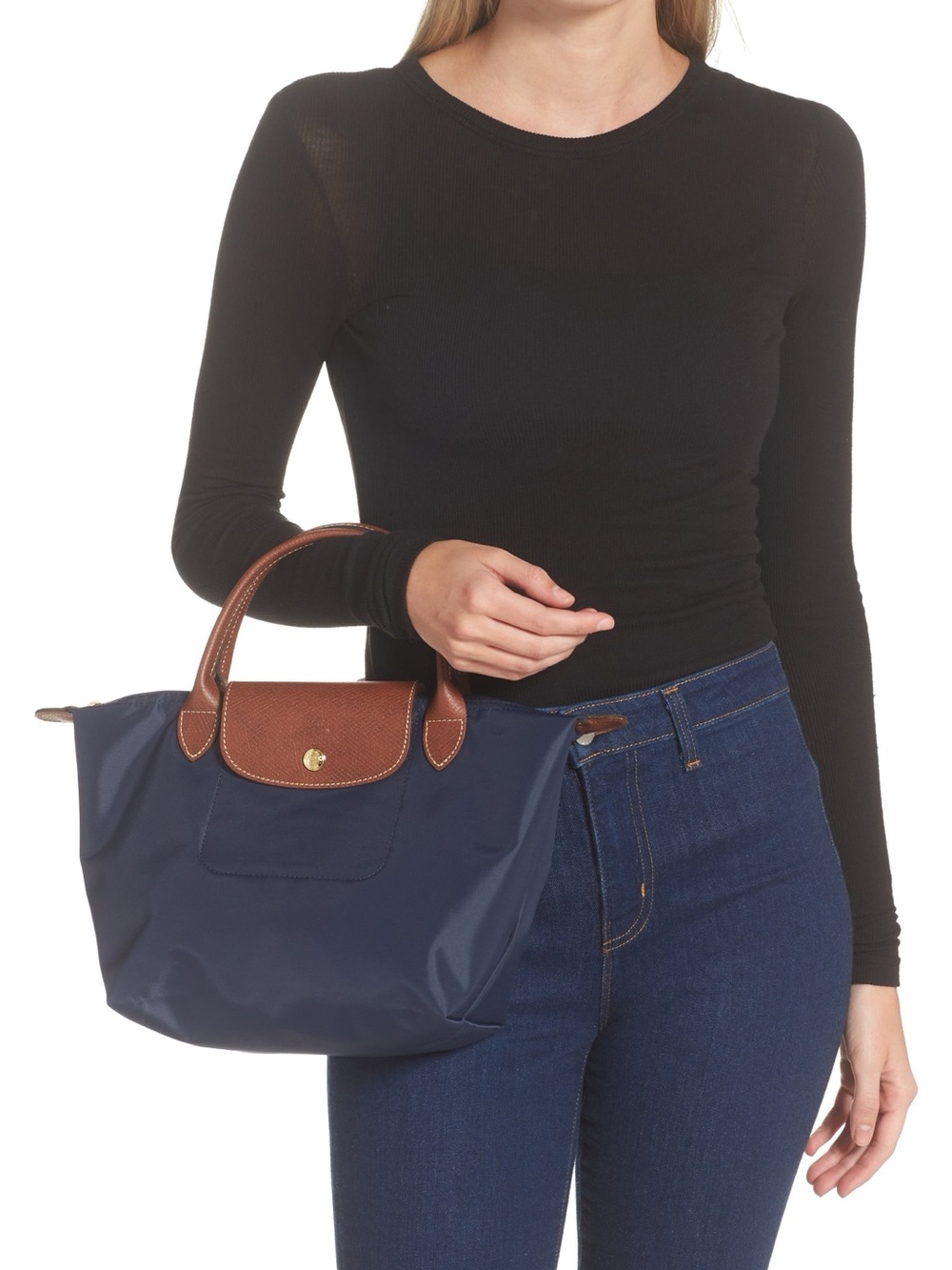 Longchamp Small Le Pliage Original Top Handle Bag - Picture 5 of 11
